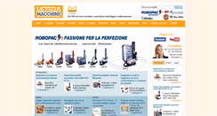 Desktop Screenshot of letiziamacchine.it